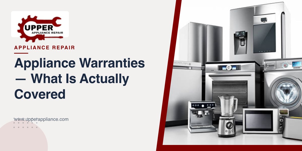 Appliance Warranties — What Is Actually Covered