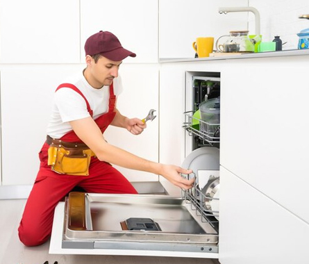 Our detailed dishwasher repair process includes assessment, diagnosis, repair, and final testing for optimal performance. Dishwasher Repair Process