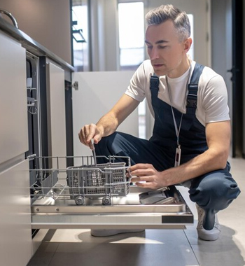Our skilled dishwasher technicians provide expert repair services to ensure your appliance functions perfectly. Skilled Dishwasher Technician