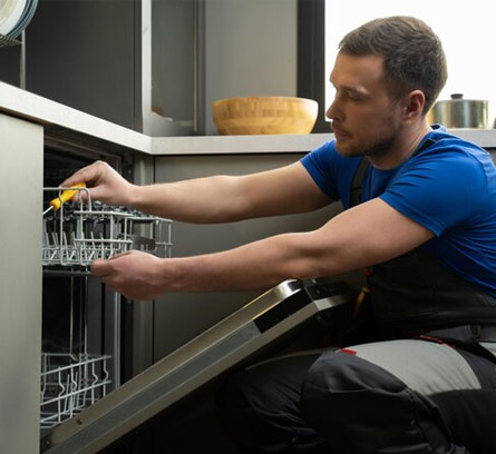 For Cypress residents, our experienced technicians specialize in dishwasher repairs for all major brands and models, ensuring affordable service. Dishwasher Repair Technician Cypress