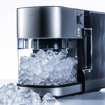 Upper Appliance technician providing professional repair services for a commercial ice machine in a busy Houston establishment, ensuring optimal performance. Commercial Ice Machine Repairs