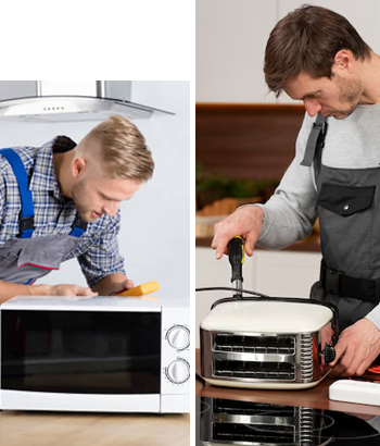 Experienced technicians from Upper Appliance providing professional microwave repair services in Texas, ensuring efficient and reliable solutions. Experienced Microwave Repair Technicians