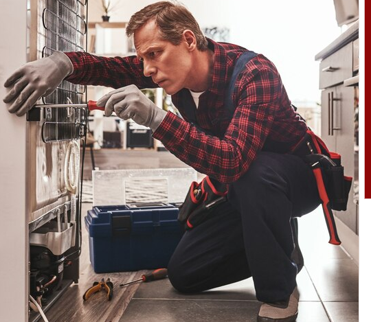 Our skilled technician specializes in refrigerator repair, ensuring your appliance is in expert hands for efficient repairs. Expert Refrigerator Specialist